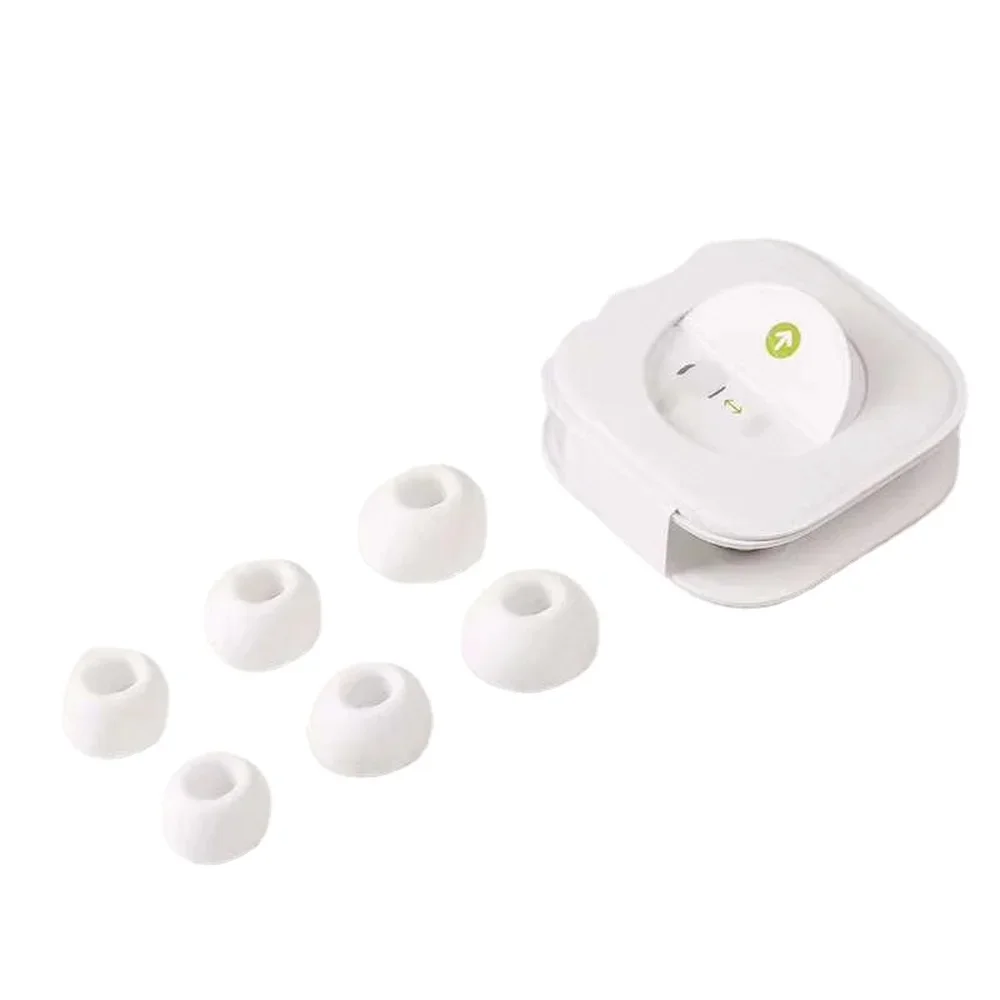 Ivinxy 6pcs for Apple Airpods Pro for Airpods 3 Silicone In-Ear Earphone Covers Cap Replacement Earbud Bud Tips Earbuds