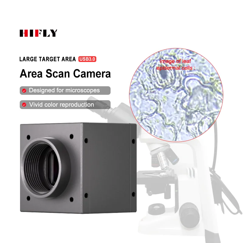 Cellular Microbiological Detection USB3.0 Microscope Camera Area Scan Machine Vision Industrial Cameras