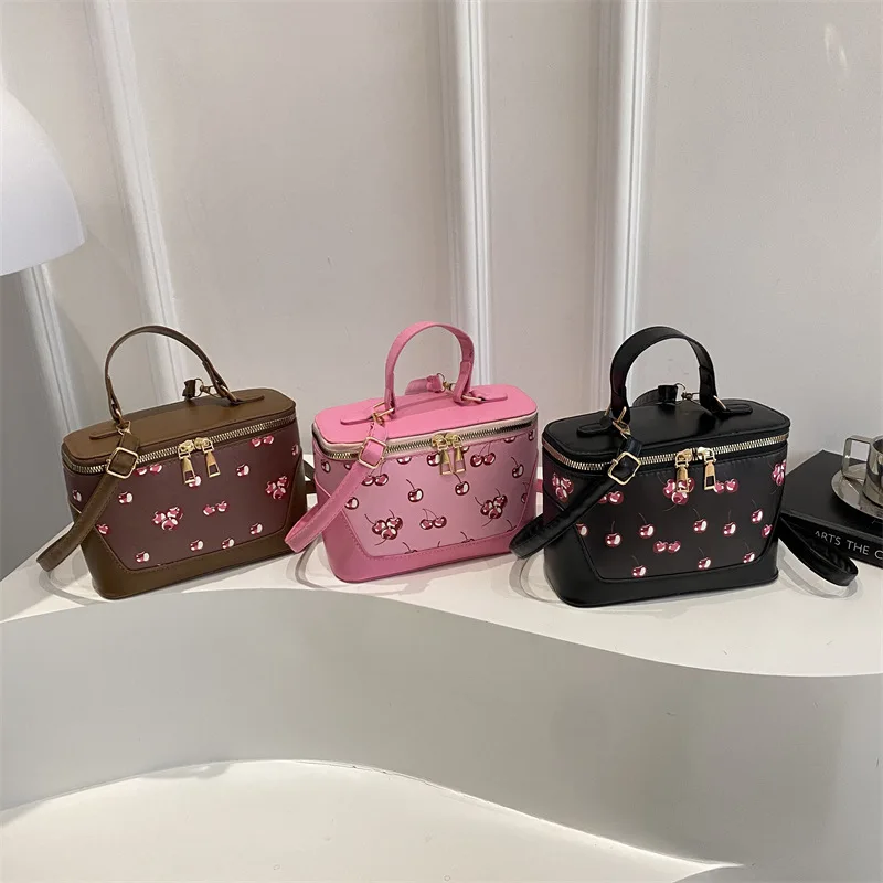 

Elegant Box Shoulder Bag 2025 New for Women, Luxury Print Crossbody Purse, Fashionable Spacious Tote for All Occasions