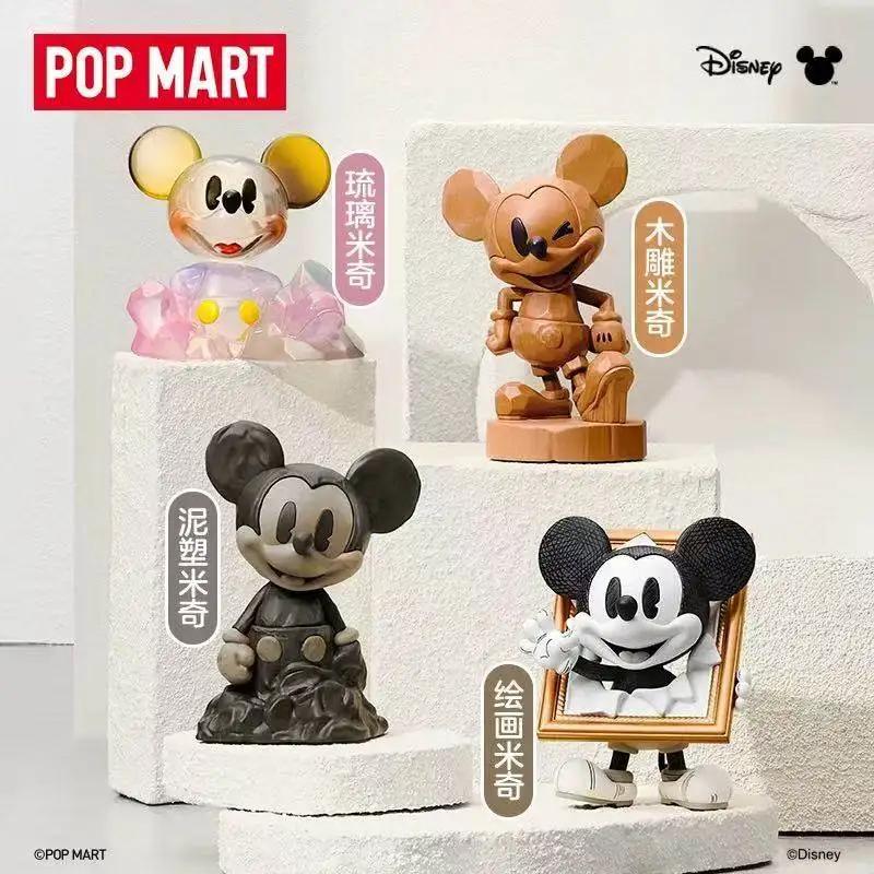 POPMART Mickey Blind Box 12pcs Collectible PVC Figure
