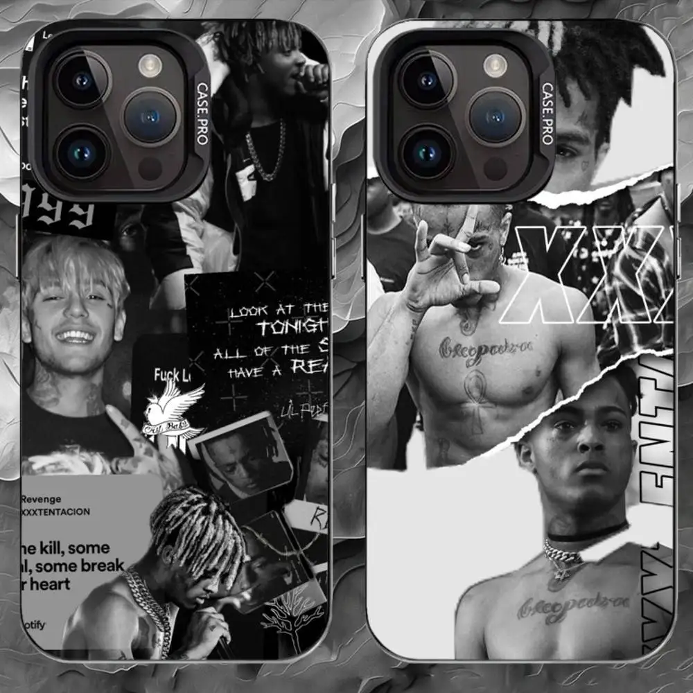 

999-JUICE WRLD Phone Case Color Silver Shell For IPhone 17 16 15 14 13 12 11 Pro Max Plus