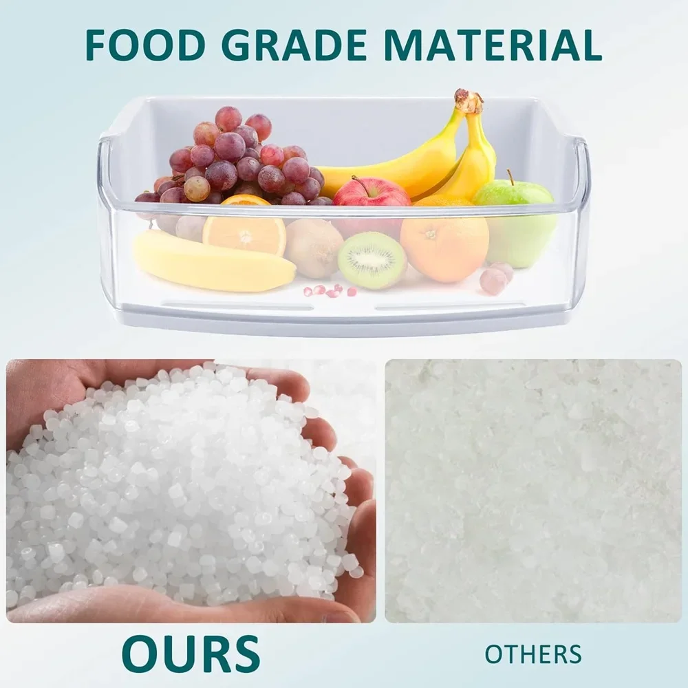 AAP73631502 Refrigerator Door Bin Refrigerator Shelf Compatible with L-G,Ken-more Elite LFX28968ST AP5673810 2652330 AAP72909218