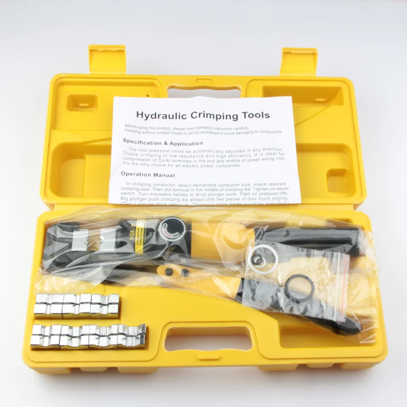 Hydraulic Crimping Tool Hydraulic Crimping Plier Hydraulic Compression Tools YQK-70 Range 4-70mm Pressure 6T