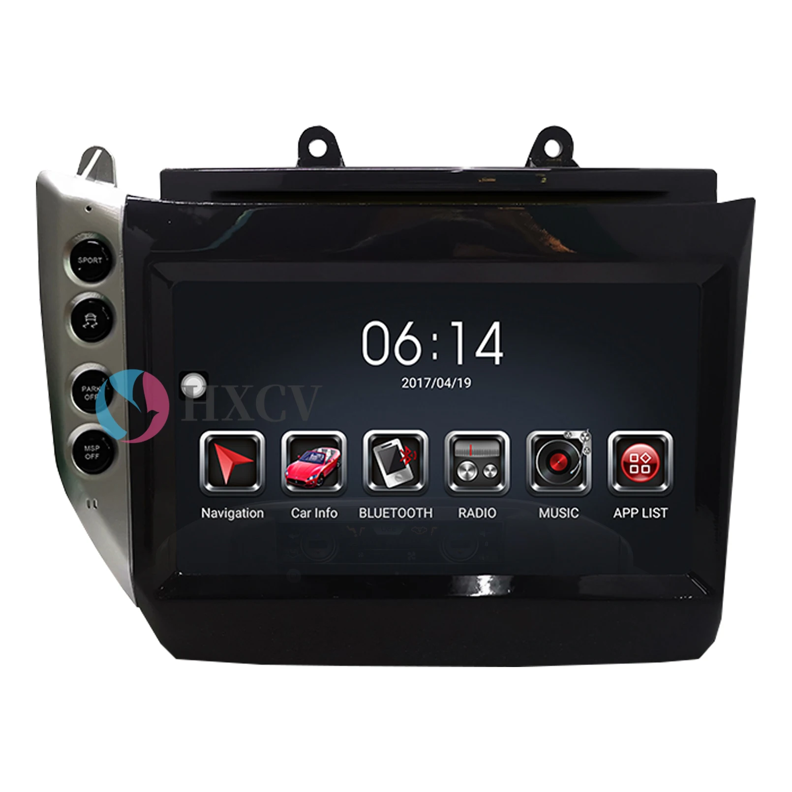 Tesla Style Vertical Android Smart Car radio For Maserati GT GC Left 2007- 2015 9 Inch gps navigator for car 4G DAB+ Carplay