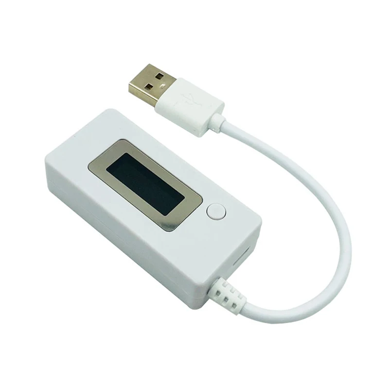 -2A/1A de la resistencia de carga 2A/1A del tester de corriente de voltaje de la capacidad de la batería del cargador micro USB LCD