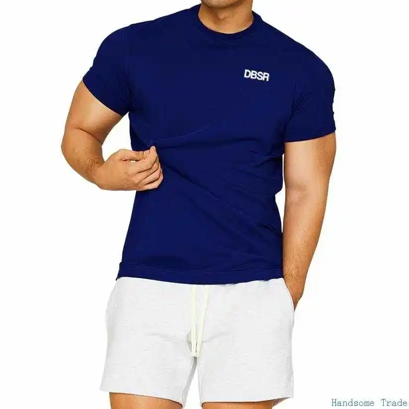 

Мужская футболка Fitn Crossfit Gym Clothes ort Sve round Ne Modern Sle из чистого хлопка, ультра-короткая футболка