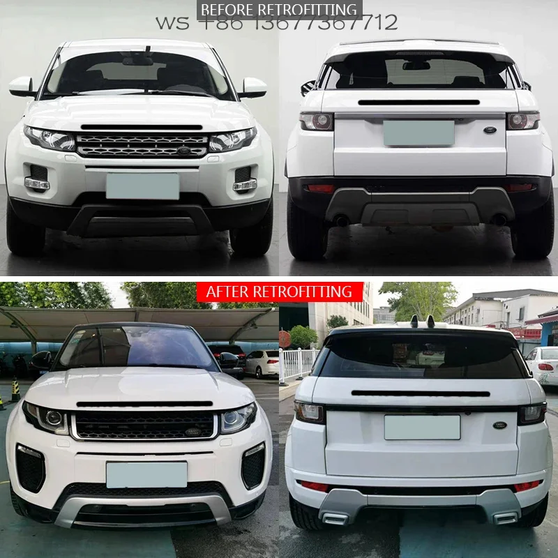 

Factory hot salesCar Modification 2019 Body Kits for Cars Front Bumper Rear Bumper Without Headlights Taillights for Ra Ro 2013-
