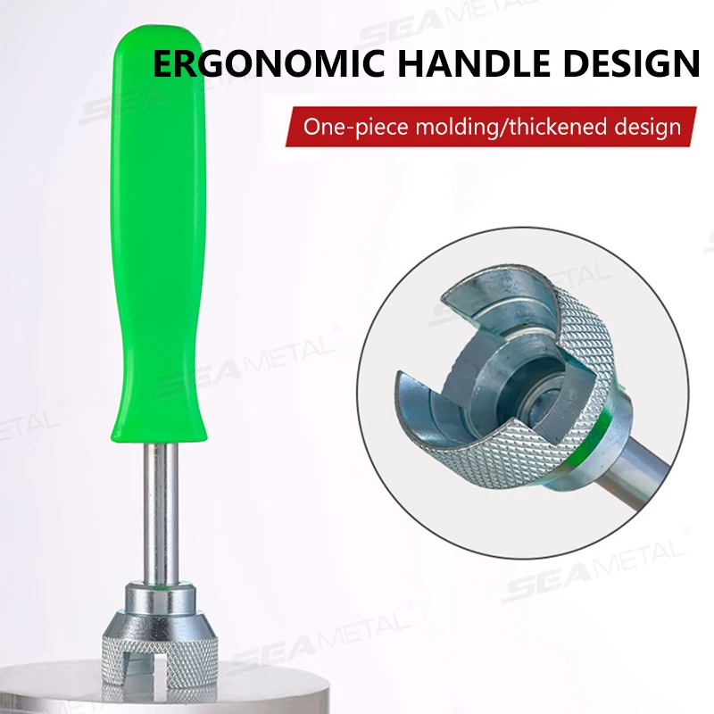 Seametal 5.7 Polegada ferramentas de instalação de reparo de freio de tambor de carro segurar arruela ferramenta de ajuste de mola de freio arruela trabalhador