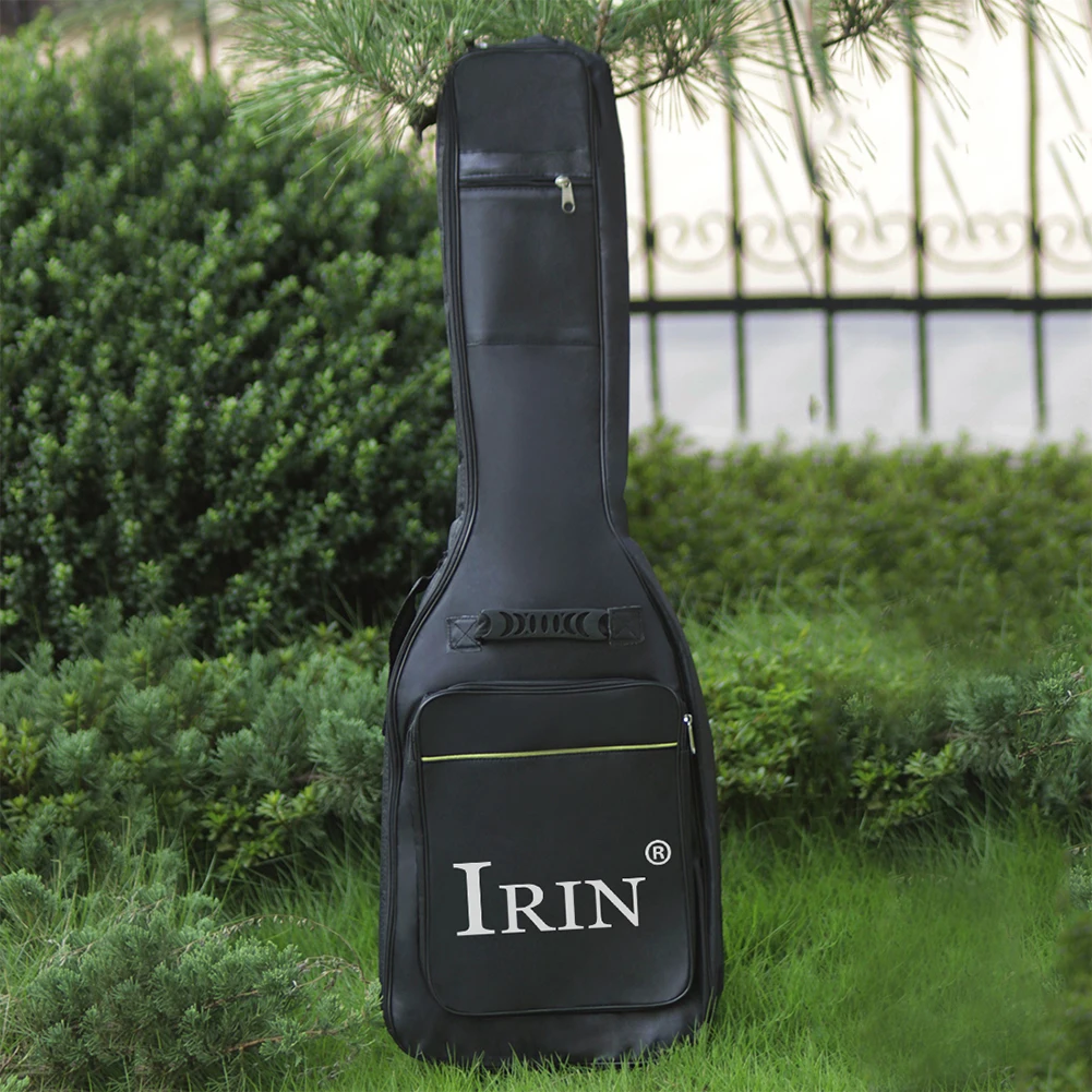

39-дюймовая сумка для гитары, Оксфордская сумка для гитары, чехол для гитары, водонепроницаемый двойной регулируемый плечевой ремень для бас-гитар, классические гитары