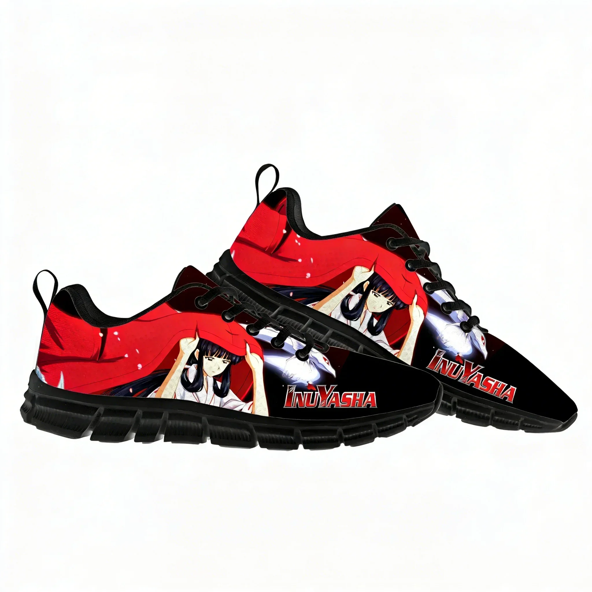 

Kikyo Sports Shoes Mens Womens Teenager Comfortable Sneakers Inuyasha High Quality Anime Cartoon Manga Sneaker Custom Shoe