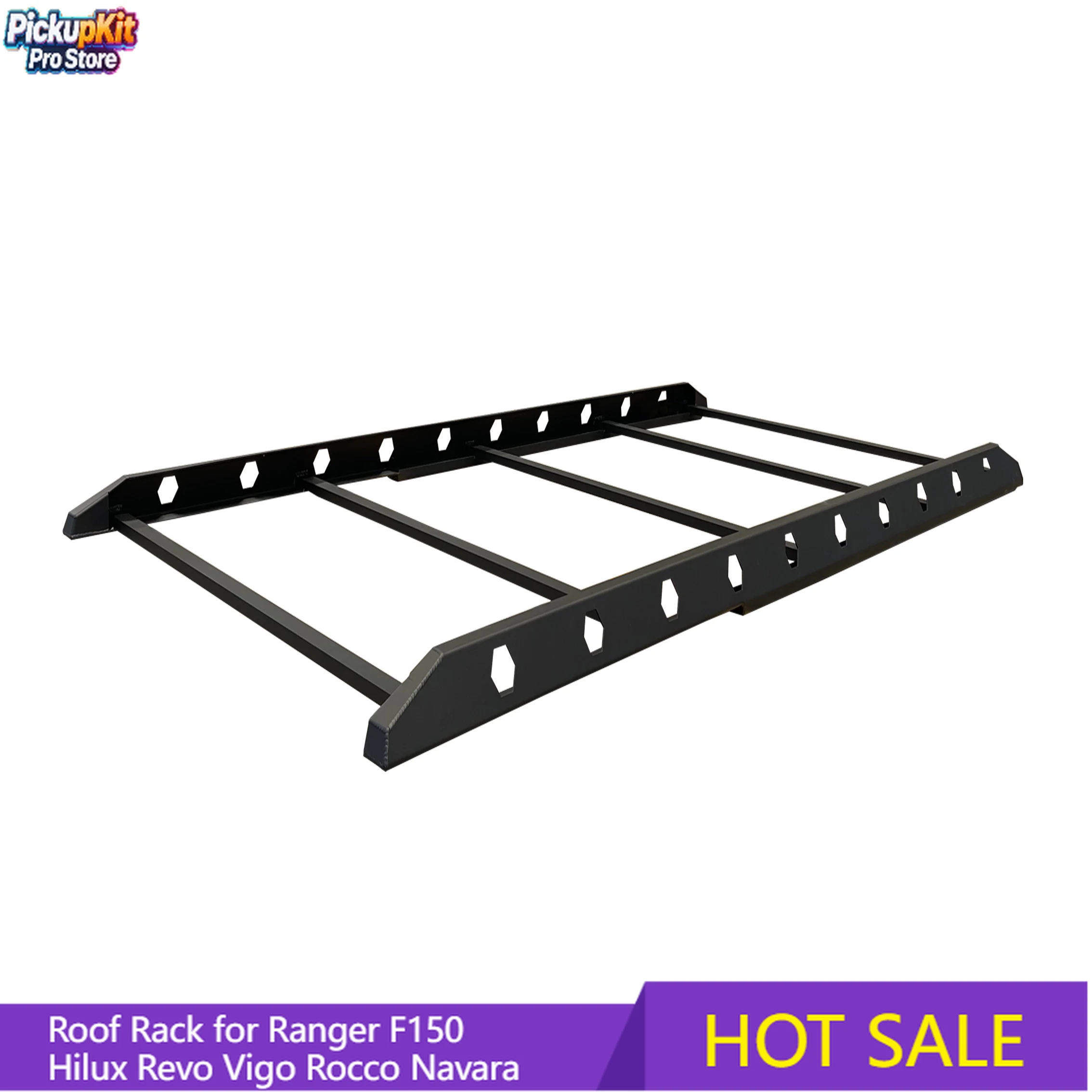 

Pick up Truck 4X4 Off Road Car Accessories Aluminum Roof Rack for Ranger F150 Hilux Revo Vigo Rocco Navara