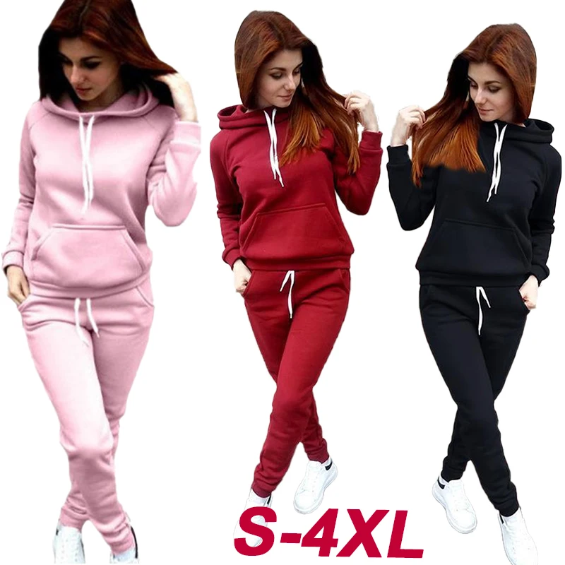 

2023 New Women's Pullover Hoodie Pants Athletic Wear Autumn and Winter Two Piece Pullover Athletic Belt Pocket Athletic Wear Set