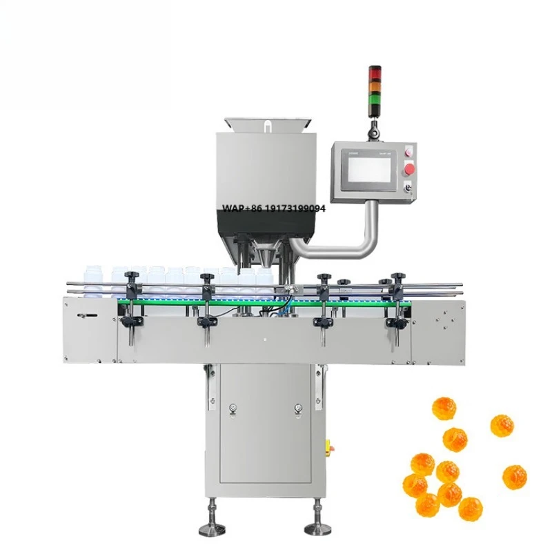 High Speed Fully Automatic Electronic Gummy Candy Counting Bottling Machine