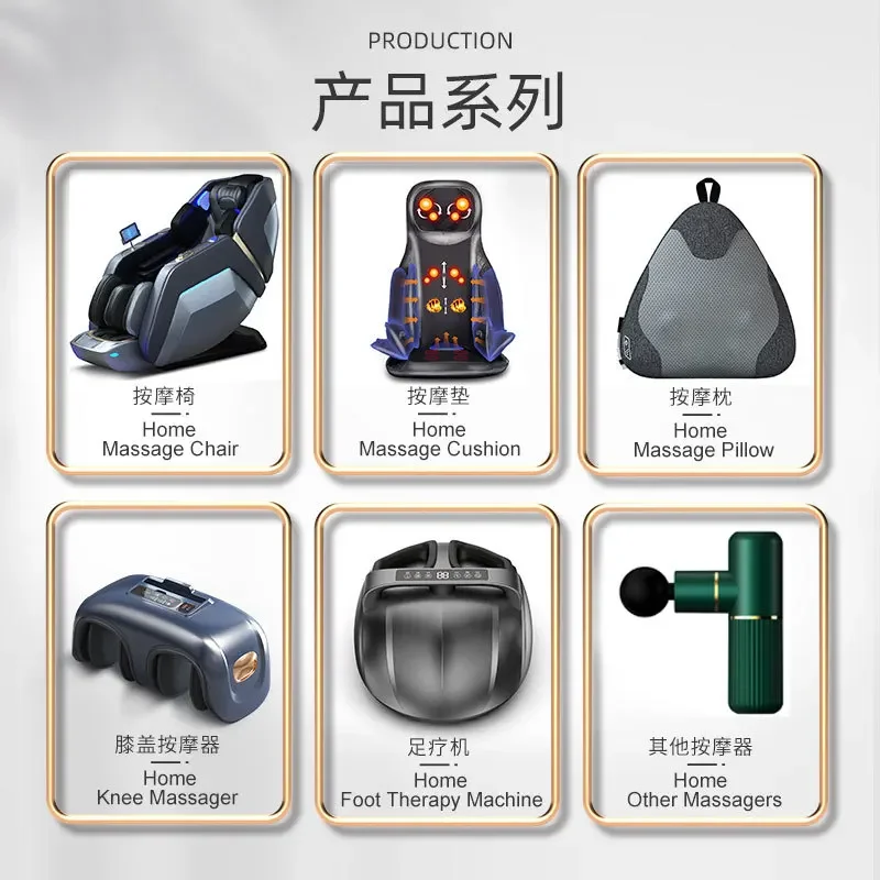 

Massage Chair 4D Manipulator Zero Gravity Voice Home Full Body Automatic Space Capsule