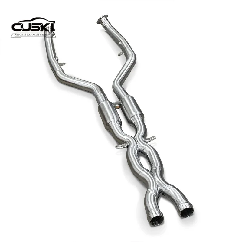 Stainless Steel Automotive Exhaust Parts For BMW M3 E92 V8 4.0l 2008-2013 Catback exhaust mid pipe downpipe Exhaust Modification