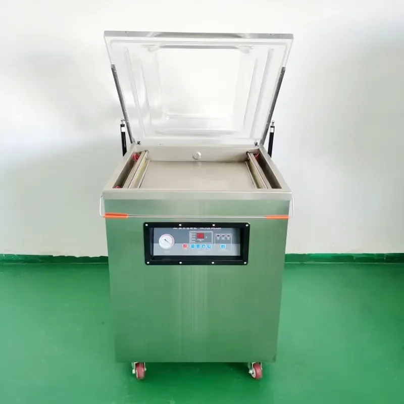 Commercial External Pump Vacuum Sealing Machine Automatic Compression Packing Vacuum Packager for Electronic Components