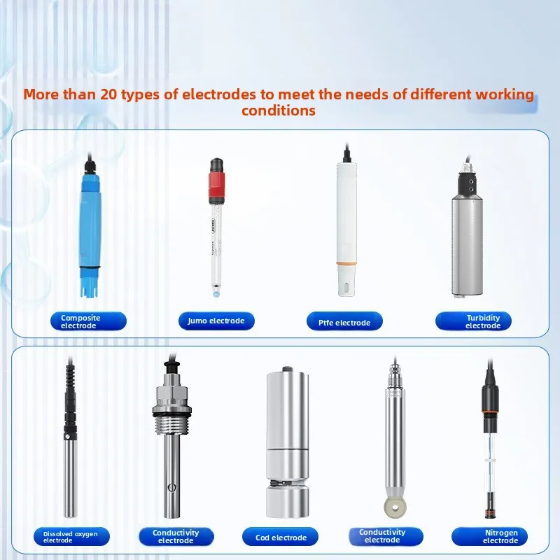 Customized Dissolved Oxygen Meter Wastewater Treatment Acidity Meter, Conductivity Meter Turbidity Sludge Concentration Detector