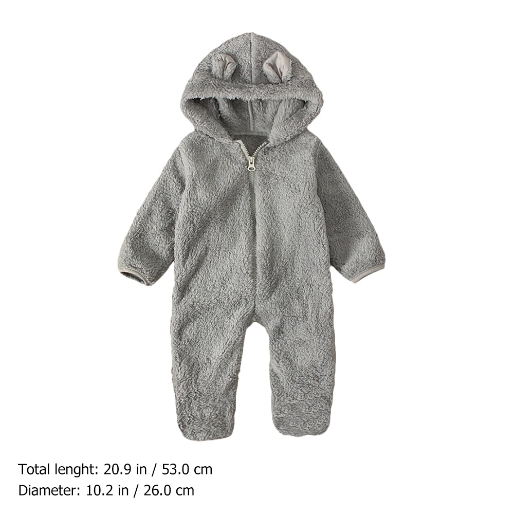 

Winter Baby Jumpsuit Warm One Piece Romper Newborn Thicken Bodysuit Kids Coat Soft Cotton Halloween Costume Birthday Gift