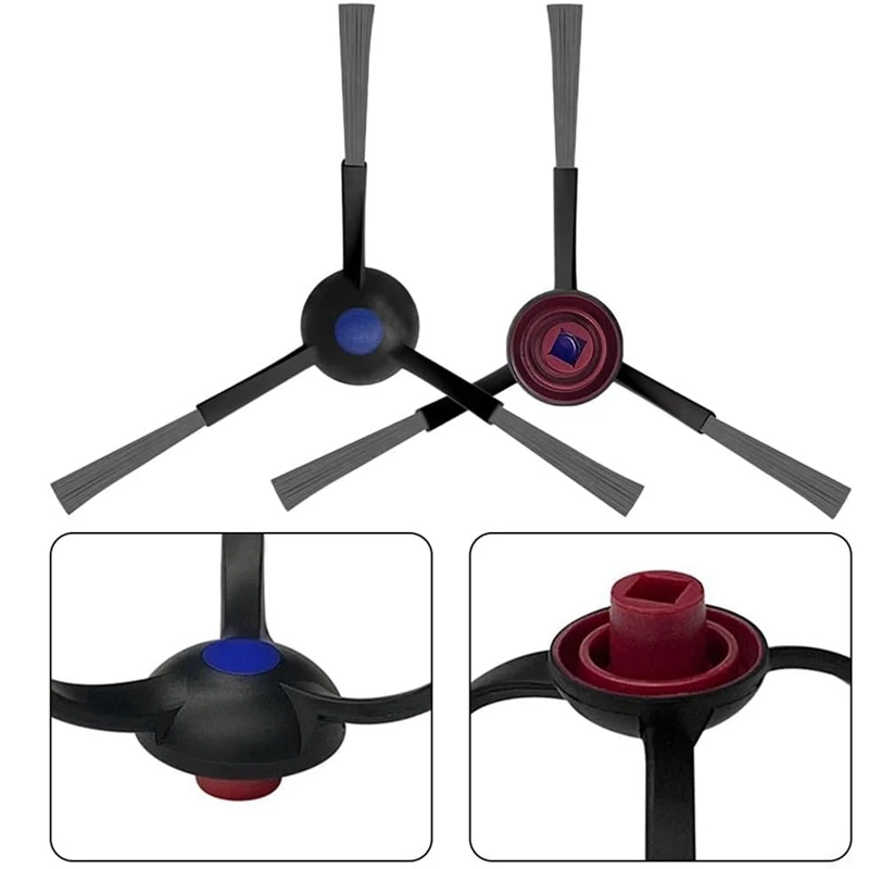 【Berserkk】Spazzola laterale di ricambio per pezzi di ricambio per aspirapolvere robot Ecovacs Deebot T30 PRO OMNI / T30 Max / T30 / DDX14