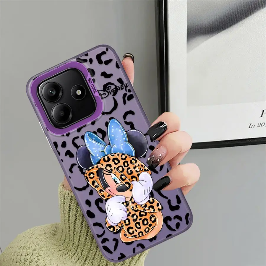 Case voor Xiaomi Redmi Note 9s 13 12 11 10 Lite 12s 11s 14 Pro Plus 10s Terug telefoon Cover Disney Minnie