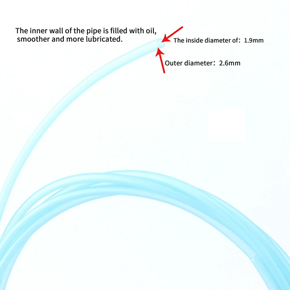 

2 M Bicycle Hose Bike Shifting Cable Accessories Brake Core Wire Protection Sleeve Cycling