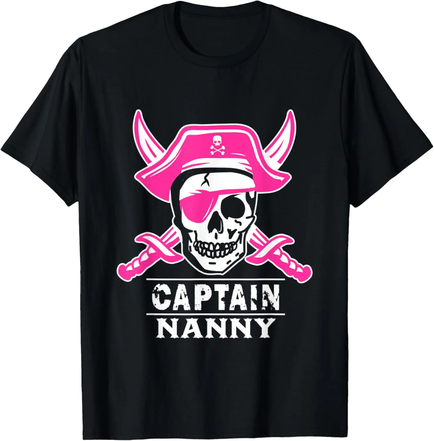 Captain Nanny shirt Pirate Halloween T-Shirt