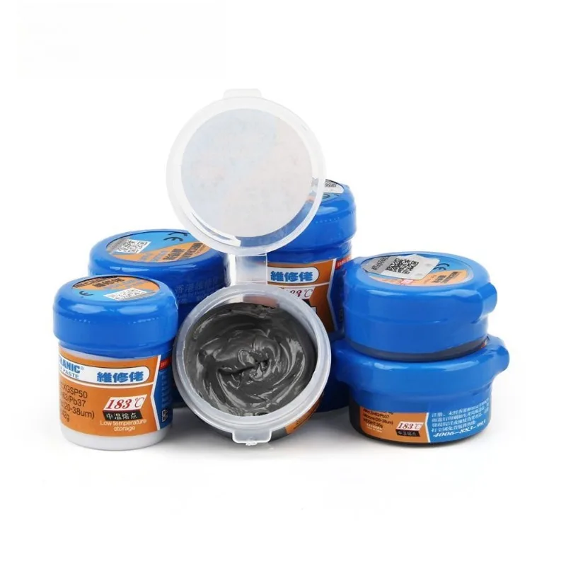 Original Hong Kong Repair Tool Solder Paste Leaded 183C Melting Point for BGA SMT Soldering