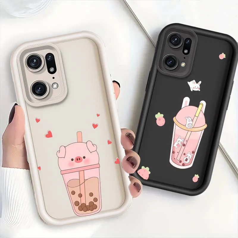 Cute Cartoon Design Cover For OPPO A58 A77 A77s A57e A57s A57 A55 A53s A53 Pro 4G Eye Ladder Phone Case