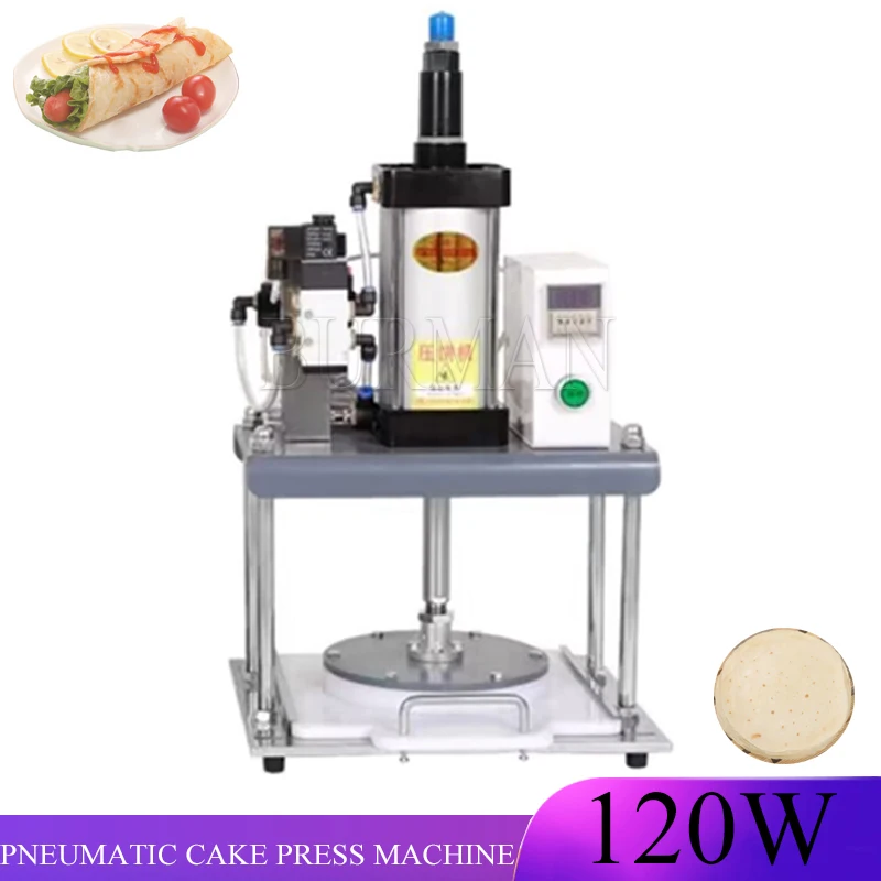 

Pneumatic Pizza Dough Press Pancake Flattening Maker Equipment Taco Bread Making Machine