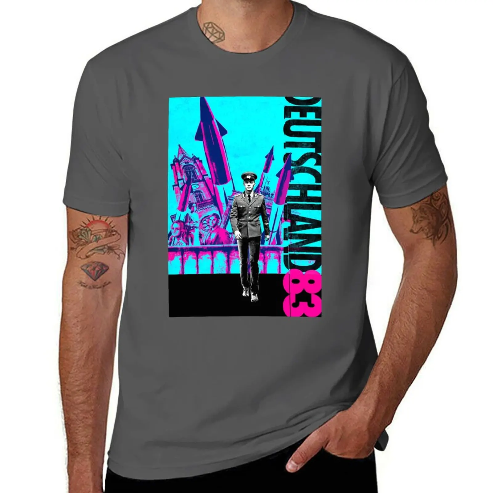 

Deutschland 83 - The Best German Tv Show T-Shirt Louboutins summer shirt cotton t shirt men