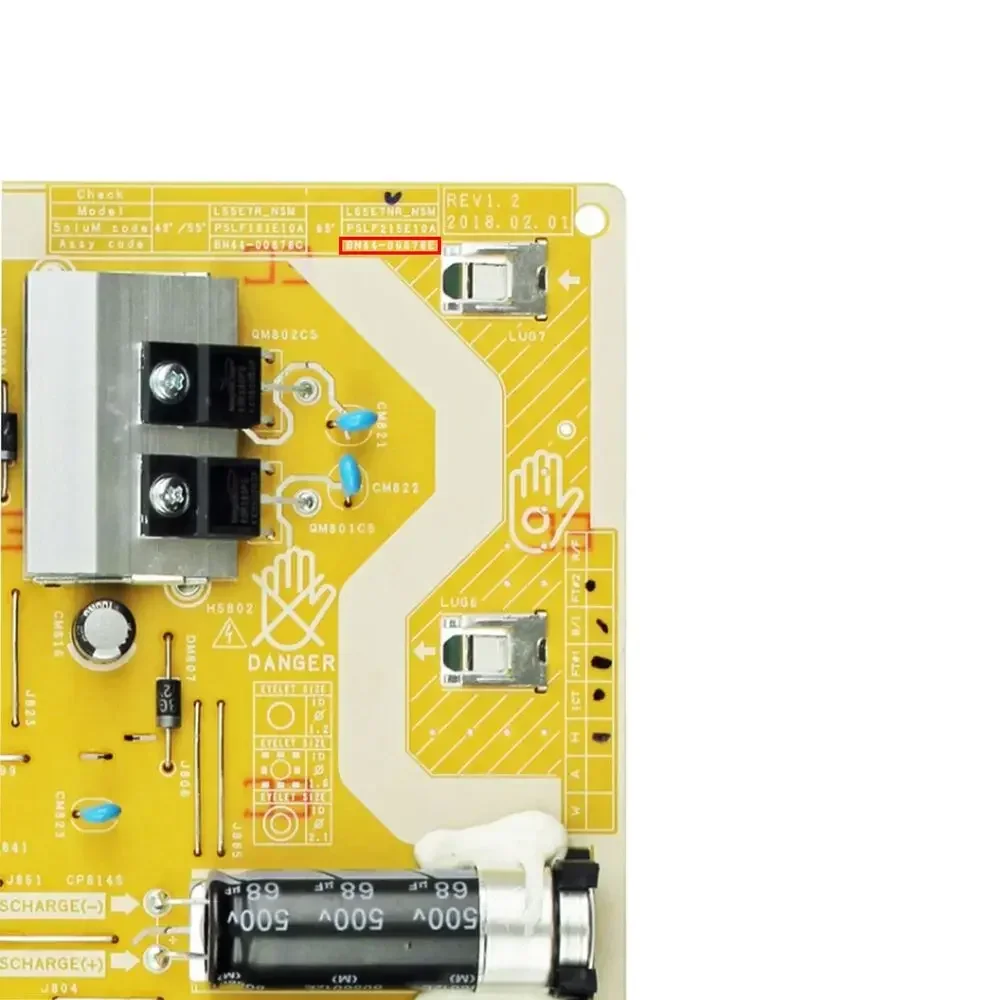 BN44-00878E Power Supply Board L65E7NR_NSM PSLF215E10A for Samsung TV UN65NU8000FXZA UN65NU800DFXZA QN65Q65FNFXZA QN65Q6FNAFXZA