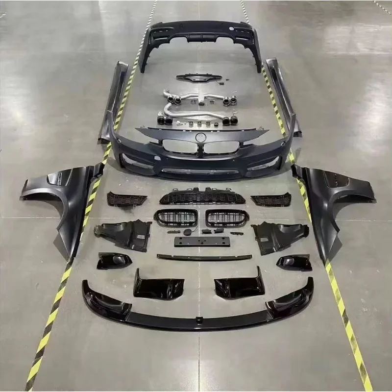 

3 Series (F30/F35) M3 Body Kit Upgrade: Front Bumper, Grille, Fenders, Side Skirts