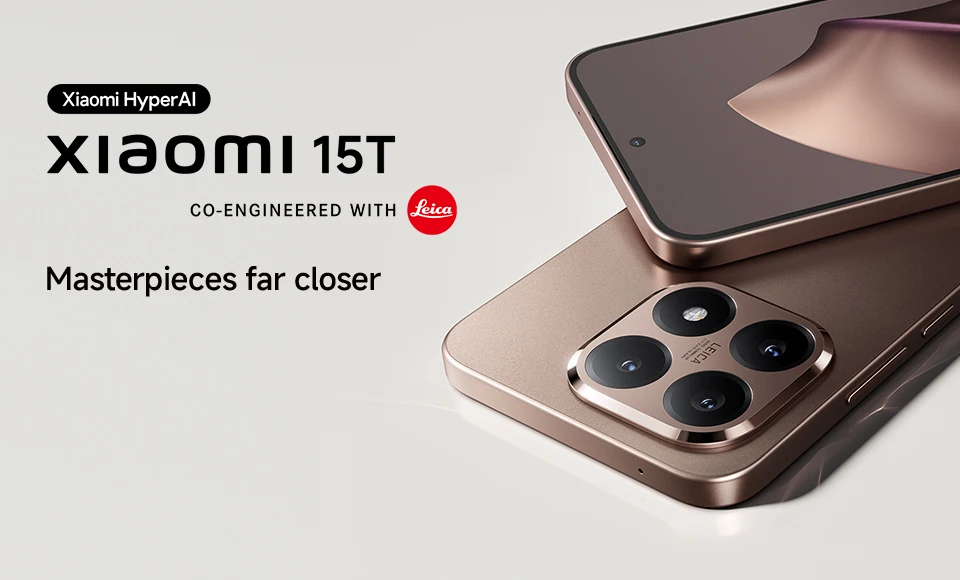 Global Version Xiaomi 15T 5G Smartphone 12GB RAM Leica Camera 6.83" AMOLED Display 120Hz MTK Dimensity 8400-Ultra CPU 5500mAh