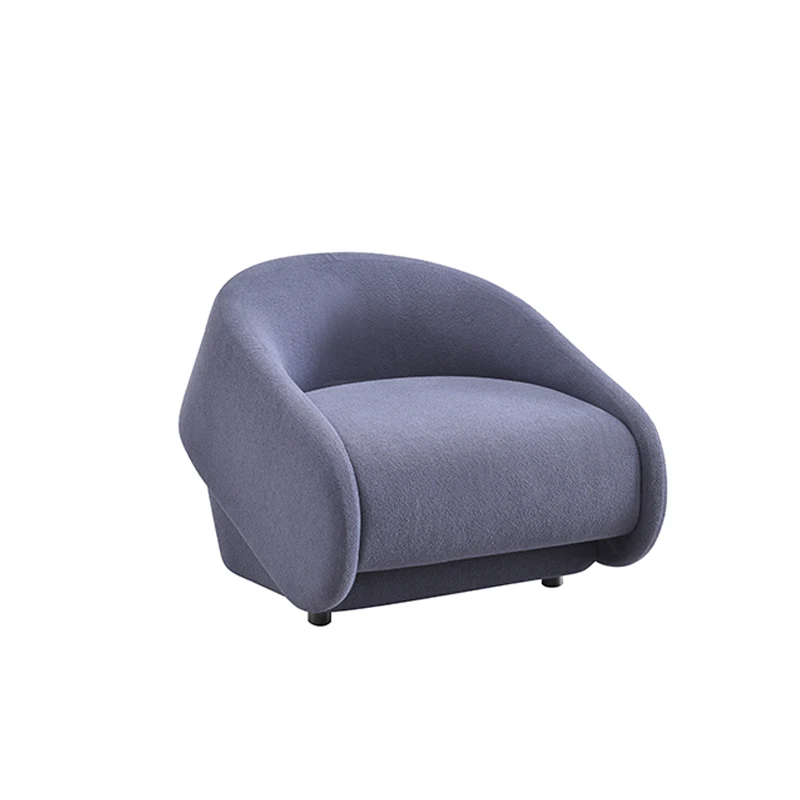 

New single sofa bed foldable armchair modern purple fabric folding chair