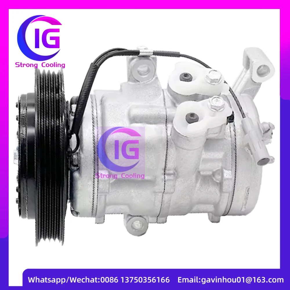 

For Toyota Yaris VIOS LIMO 2015-2020 AC Compressor 10SE13C 88320-0D070 XI447280-2191 883200D070 4472802191 447280-2191