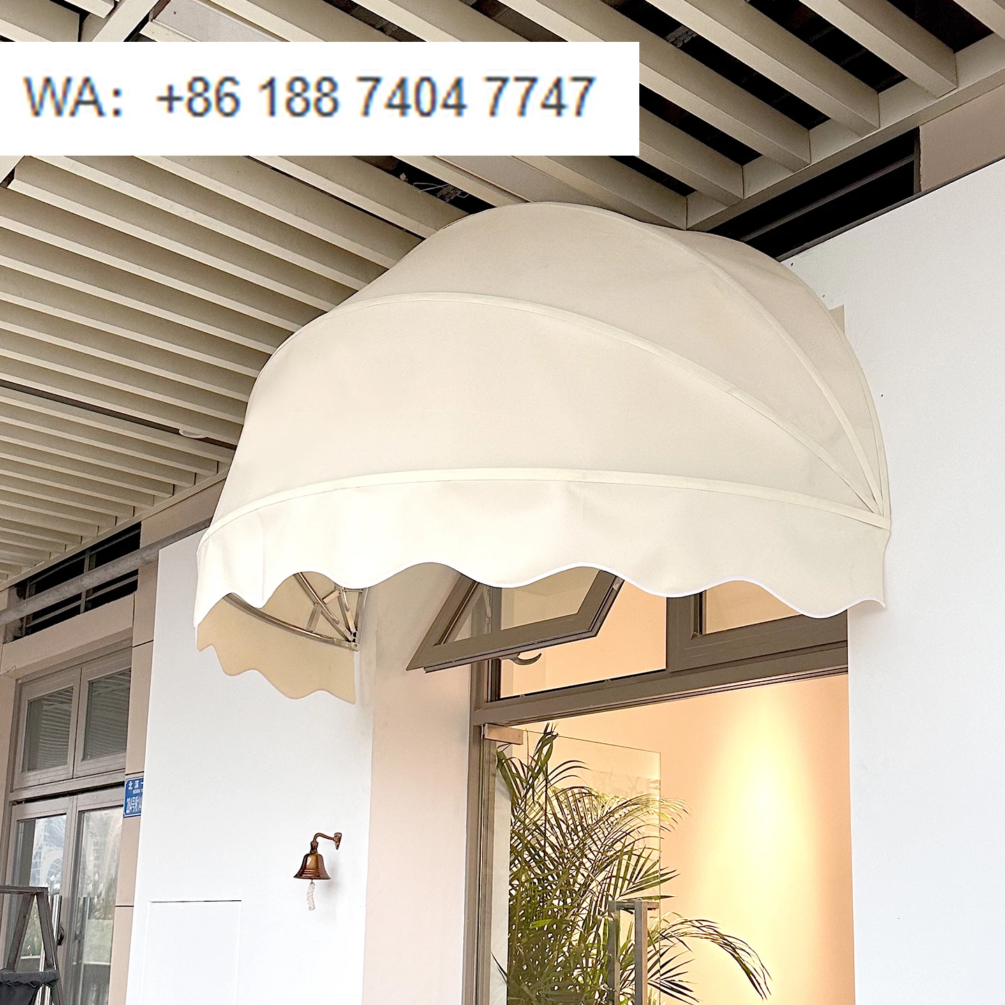 

Коммерческий уличный навес в французском стиле для дверей, полуакриловый, ручной, из алюминиевого сплава, с защитой от УФ-излучения, одобренный CE