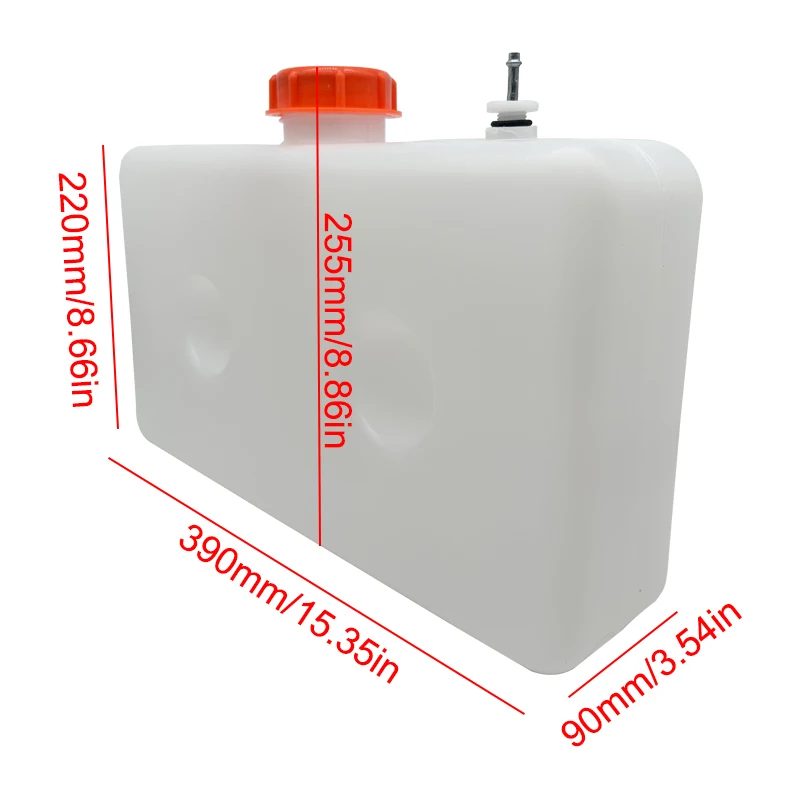 Universal 7L Car Air Diesel Parking Heater Oil Fuel Tank Petrol Storge Canister for Webasto Eberspacher Truck Caravan RV Plastic