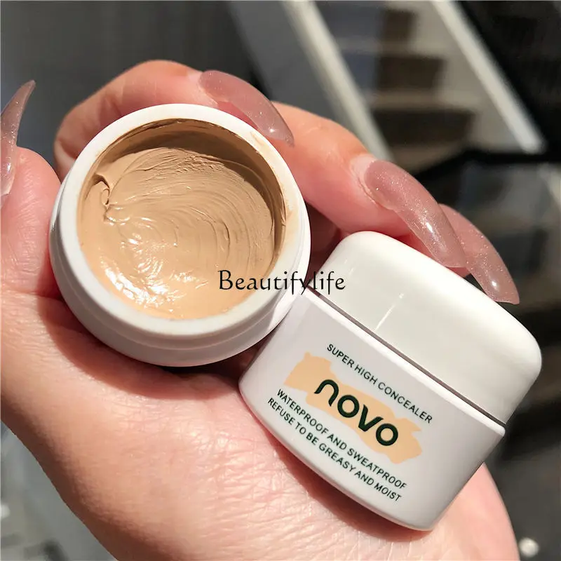 Smear-Proof Makeup Three Colors Concealer Cover Acne Marks Dark Circles Freckles Modified Foundation