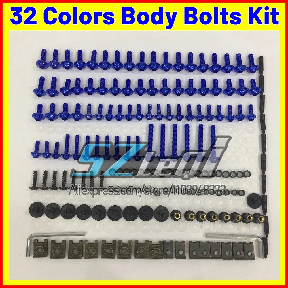 

Полный комплект болтов обтекателя для DUCATI 748R 853R 916R 996R 998R Panigale V4 V4S V4R S 749 999 Болты корпуса мотоцикла Гайки