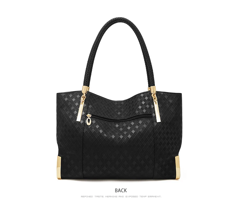 FOXER Damenhandtasche aus echtem Leder, elegantes Luxus-Design, Damen-Umhängetasche, große Kapazität, Tragetasche, bestes Geschenk für Mutter, Frau – Detail 12