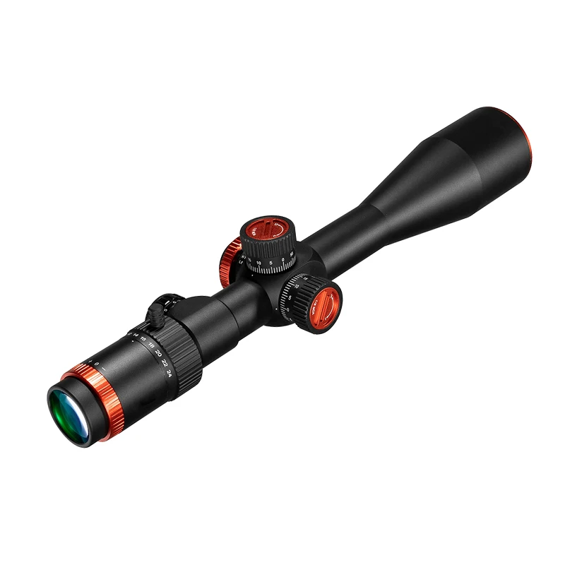 

LUGER 6-24x50E FFP Sight Scope fit Sniper Optics Reflex Tactical Rifle hunting Red Green Reticle Airsoft sight