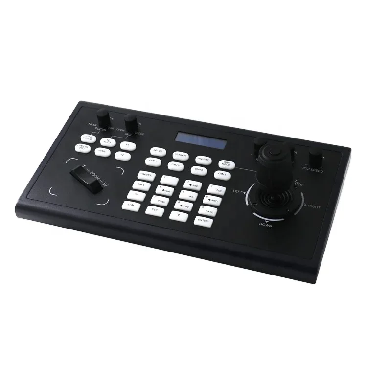 High Performance Cheap Price PAN-TILT, RESET PTZ Camera Controller Keyboard Joystick Poe Controller