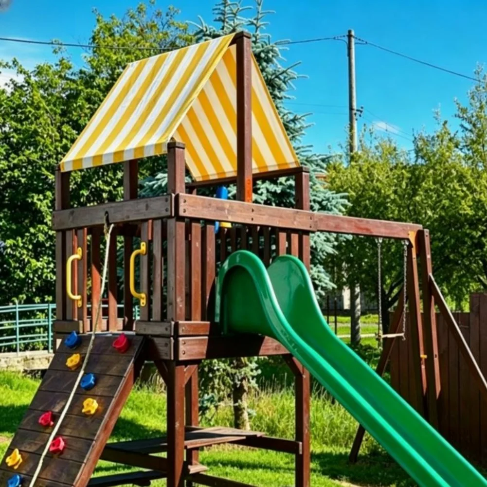 Replacement Tarp for Playset Canopies Designed to Fit Various For Swing Set Models and Playground Installations