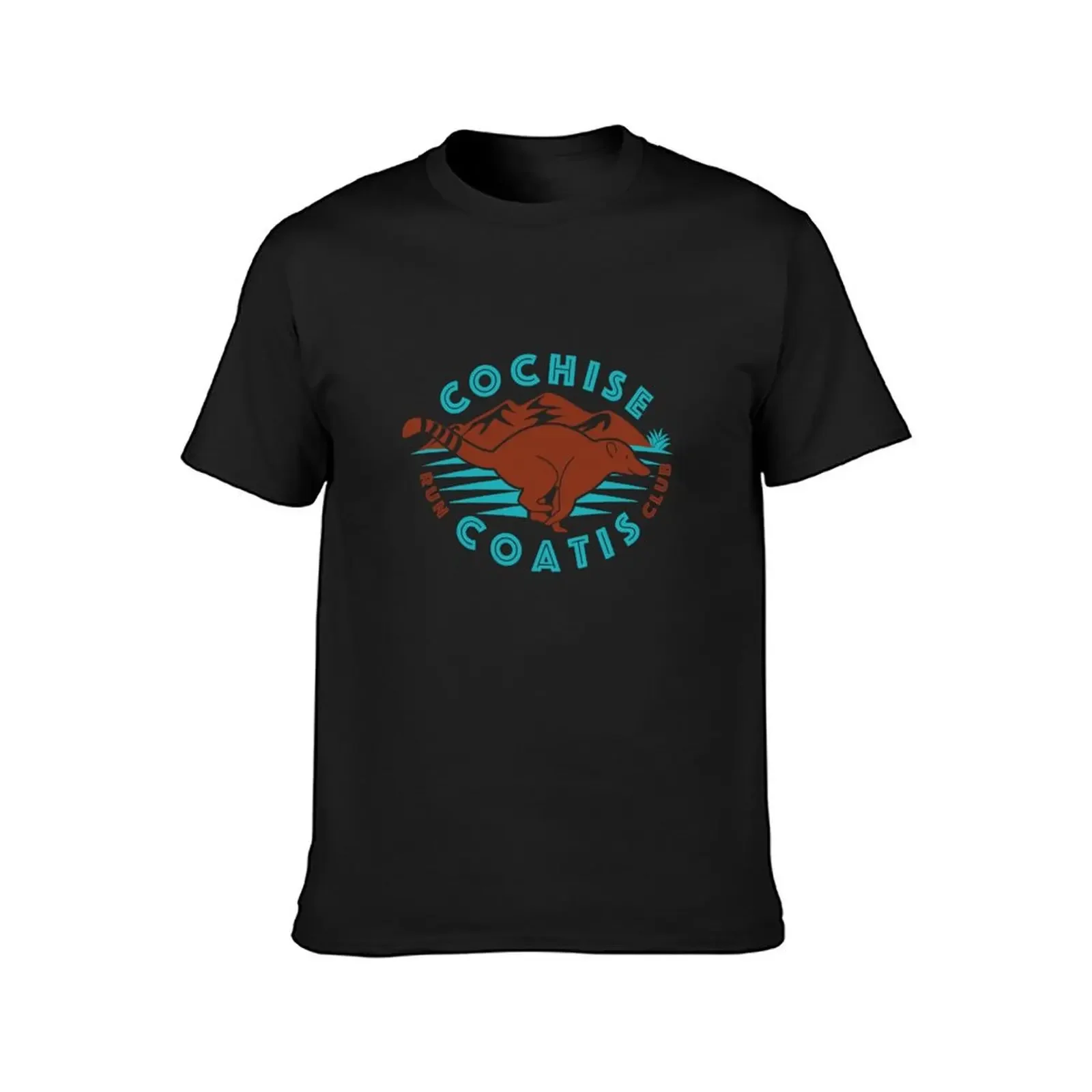 Cochise Coatis Run Club T-Shirt oversizeds quick-drying plus size tops mens graphic t-shirts