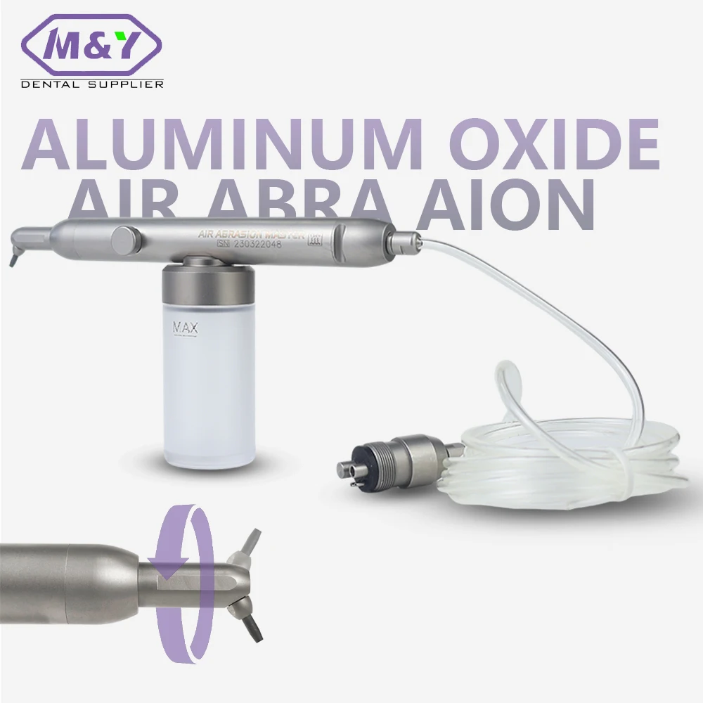 Dental Air Polisher airflow air prophy unit alumina Abrasion Sandblasting connect 2holes/4holes coupling dentistry equipment