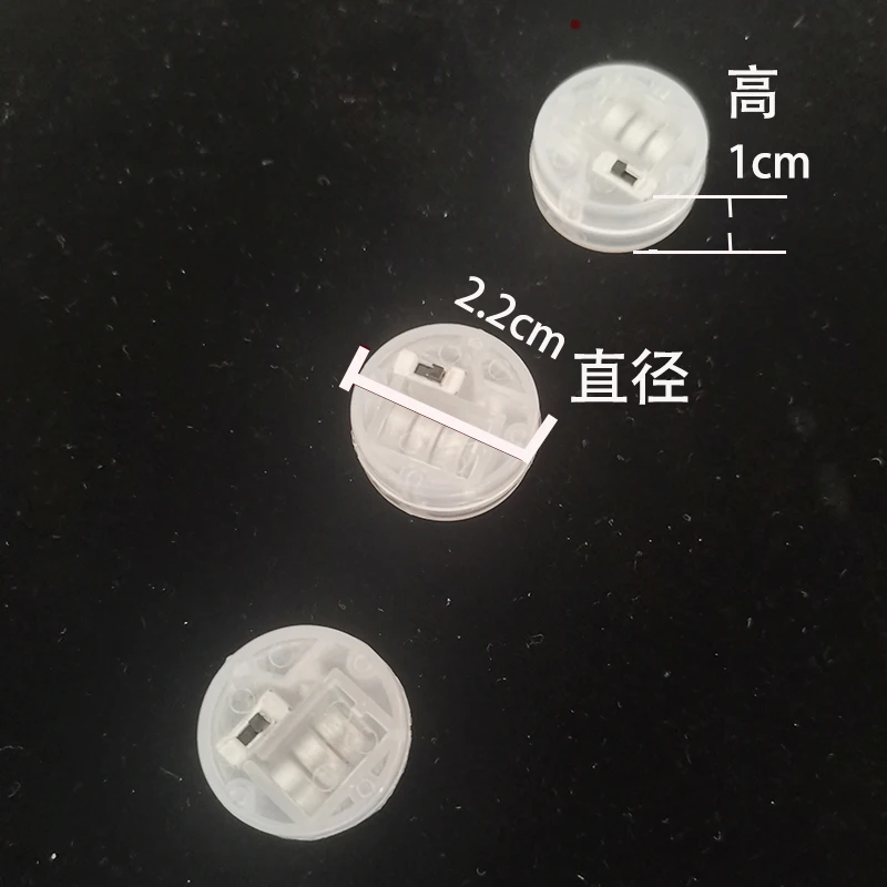 10 قطع DIY LED تضيء عدة DIY أضواء مضيئة صغيرة مصباح بطارية صغير للديكور بيت الدمية المصغرة #5