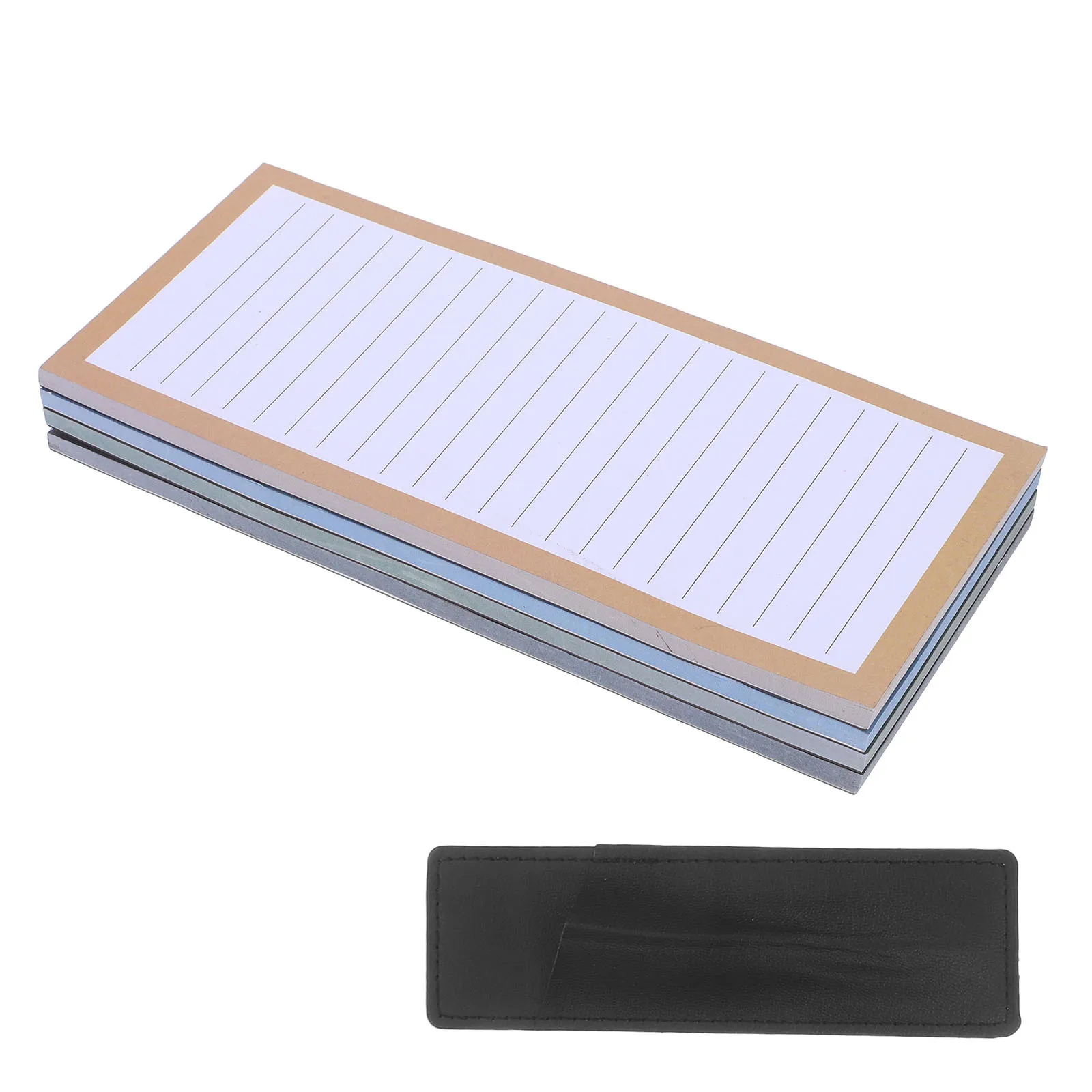 

1Set Magnetic Grocery List Notepad Fridge Memo Pad with Pen Holder Magnetic Shopping List Organizer for Home Kitchen Office