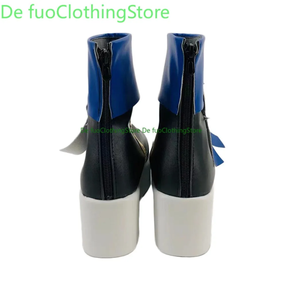 DefuoClothing Honkai: Star Rail Bailu Cosplay Shoes Anime Boots Anime Game Role-playing Shoes And Boots Halloween Party