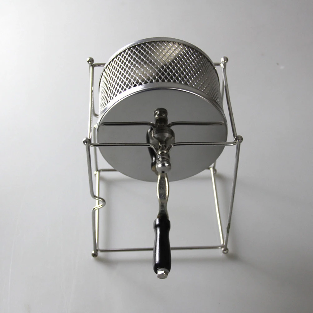 

Stainless Steel Manual Bean Grinder Compact Hand Coffee Roaster For Home Travel Outdoor Use Portable Coffee Grinder Hand Crank