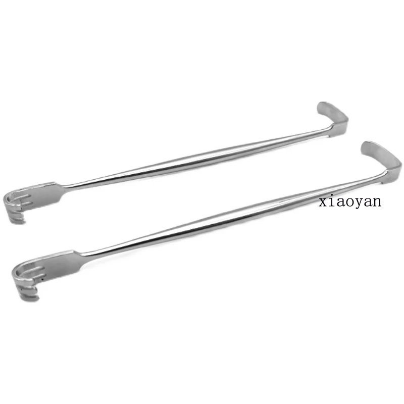 Orthopaedic double head retractor plastic surgery take soft rib instruments tools eyelid skin bag retractor short strip